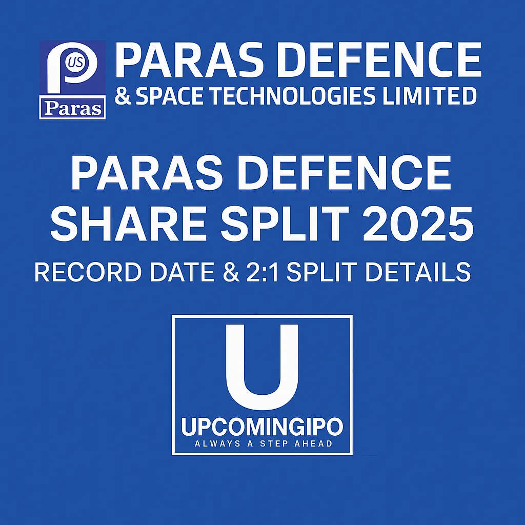 Paras Defence Share Split